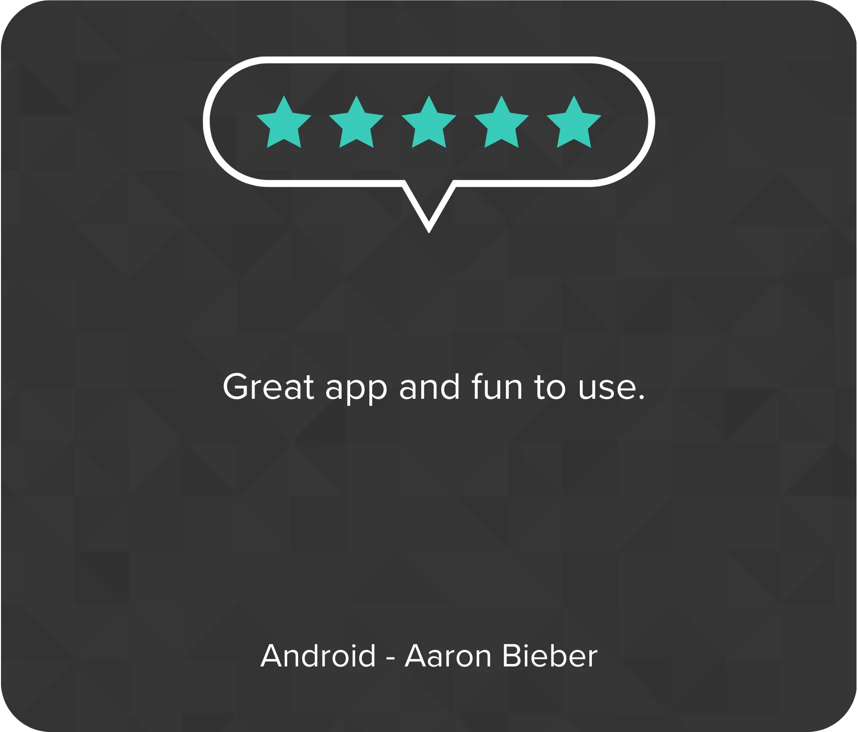 App store review from Android user